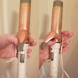 Big barrel curling iron